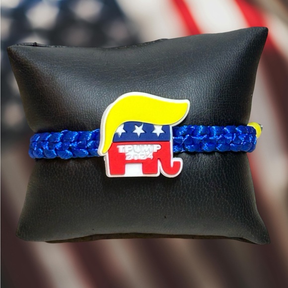“Trump 2024” adjustable bracelet, waterproof - Picture 2 of 6